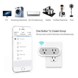 2 in 1 smart wifi plug with ETL certificate