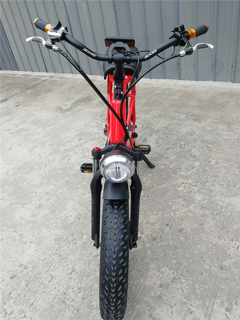LCD Display Brushless Motor Electric Fat Tire Bikes For Adults 48V 13AH Lithium Battery