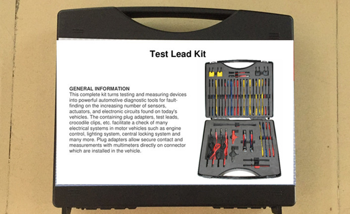 Hot Selling 92pcs Test Lead kit Automotive Diagnostic Cables Cable set