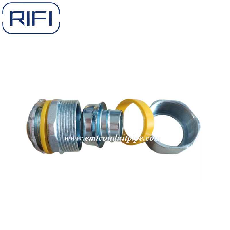 3/8"-3/4" Flexible Conduit Fittings Straight And 90 Degree Liquid Tight Flexible Conduit Connector