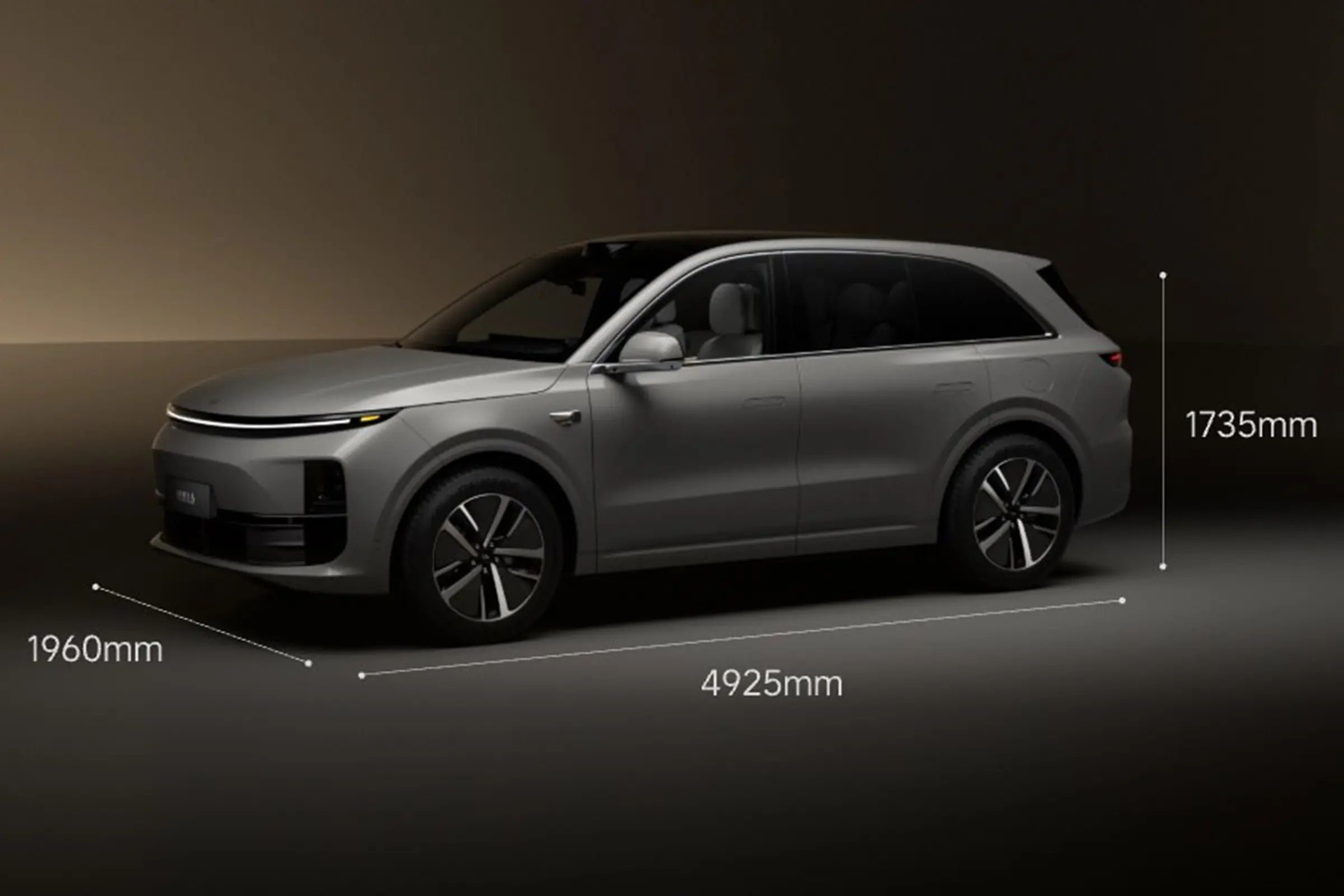 L6 Lixiang Electric Car 5 Doors 6 Seats SUV For Family Comfort And Style On The Road