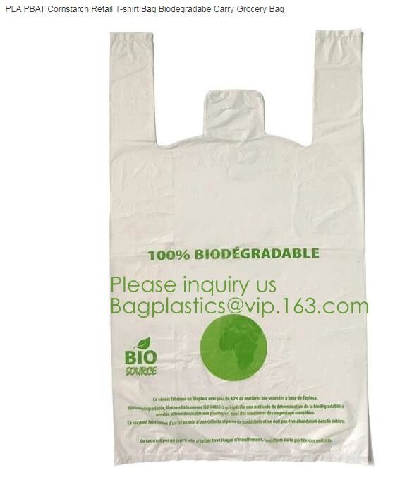 Eco-friendly Roll Compostable Plastic Bag Drawstring Biodegradable Garbage Bags,cornstarch custom compostable biodegrada