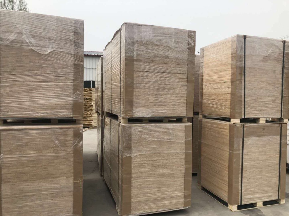 Wood Core Blank Light Wood Solid Wood Core Material Modern Design Style