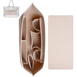 Portable DOXO Wallet Storage Felt Shopper Bag With YKK Zippers