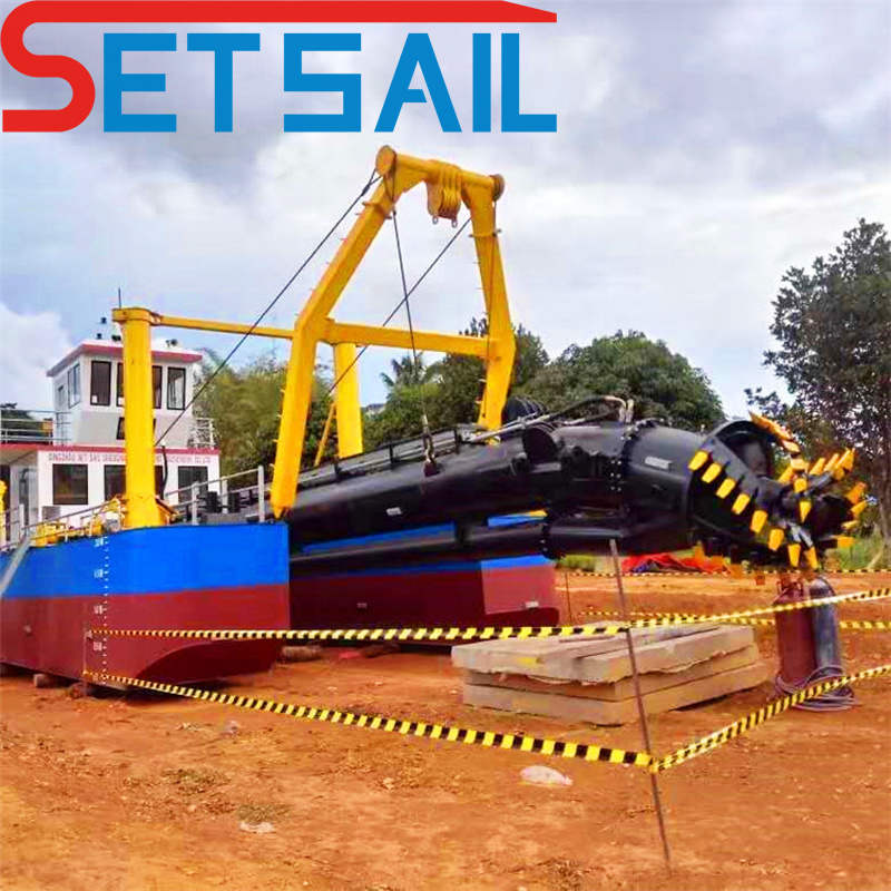 Siemens PLC Hydraulic Diesel Engine 26 Inch Cutter Suction Dredger