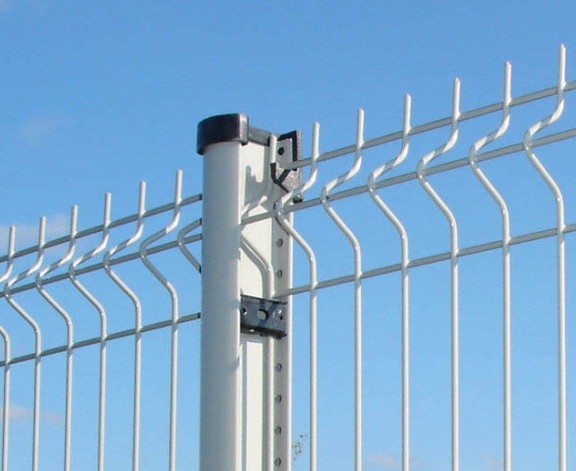 Farm Security 3.5mm Welded Curved Mesh Fence Powder Coated