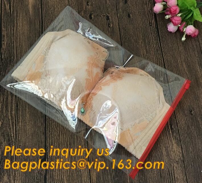 Plastic Bag OEM Custom PVC Loop Handle Image Printed Plastic Shopping Bag,Promotional Clear Waterproof Plastic Cosmetic