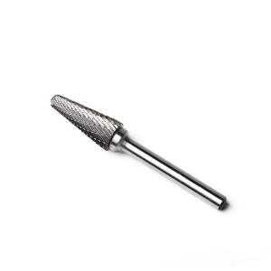 Zccct Sintered Tungsten Carbide Burrs 1/4 Inch Rotary Burr Set Power Tools Wood