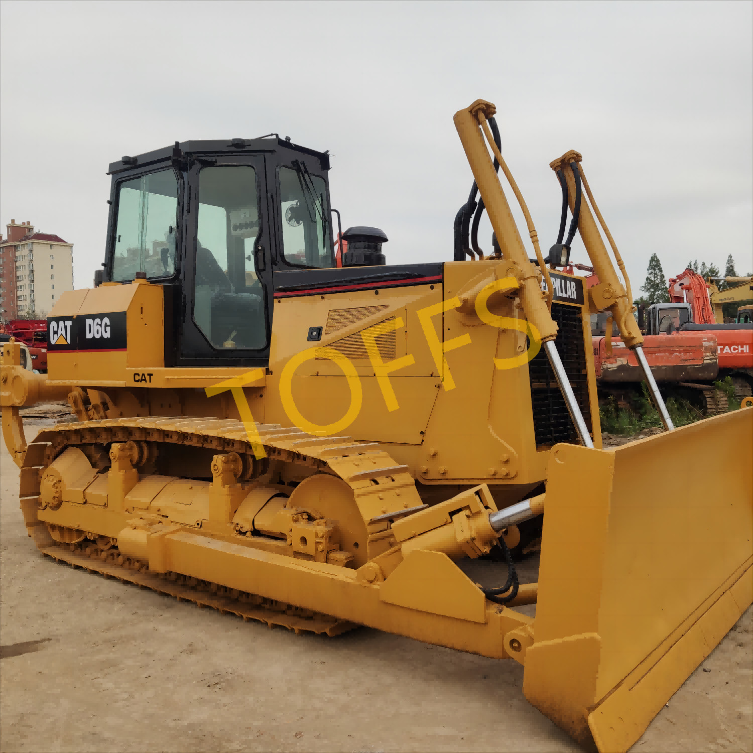 Medium Sized Used Earth Moving Equipment Bulldozer Caterpillar D6G