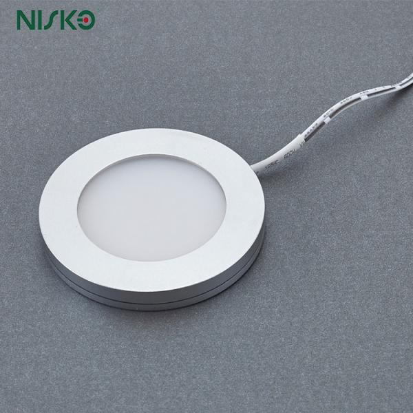 12V DC Circular Recessed Ceiling Panel Light Ultra-Thin Dimmable LED Cabinet Led