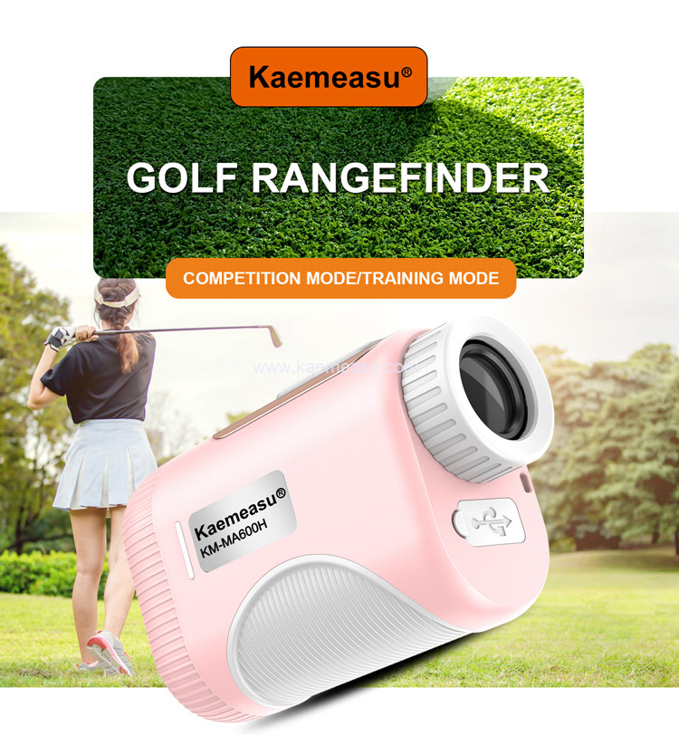 Kaemeasu Mini Laser Rechargeable Golf Rangefinder IP54 MA1000
