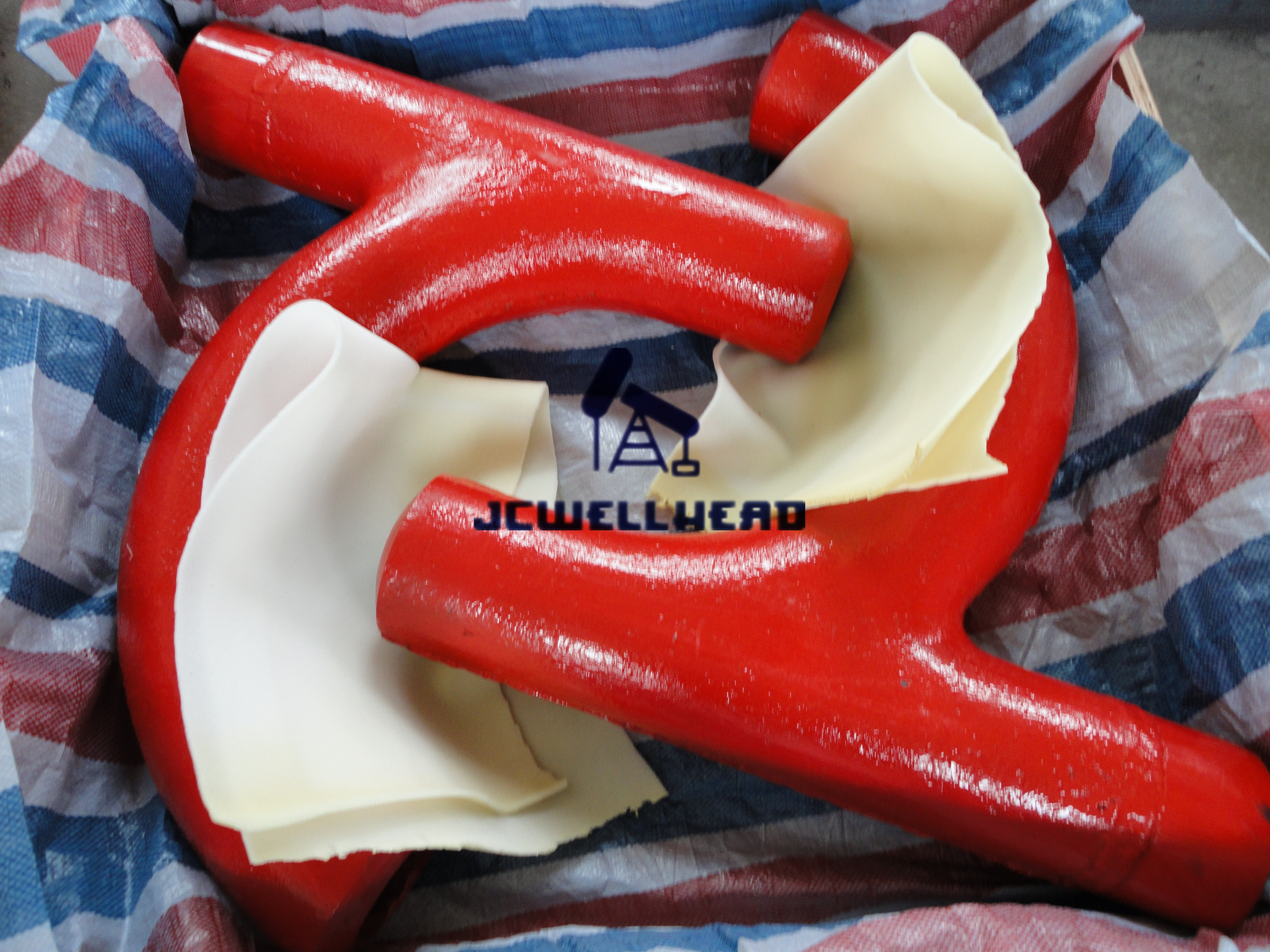 High Pressure Integral Wellhead Fittings XY Wye / Elbow / Tee U Temperature Class