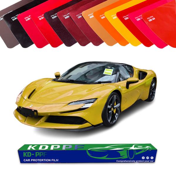 Car Body Color Change TPU Film Gloss / Matte Self Healing Anti Stain Color PPF