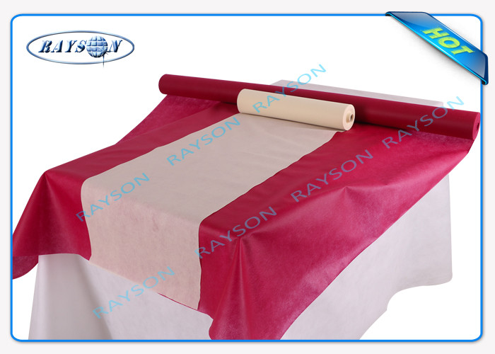 Comfortable Oilproof / Waterproof Printable Non Woven Fabric Tablecloth Non - Toxic