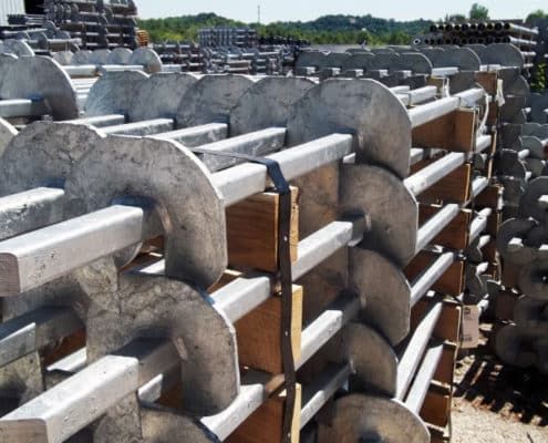 Source Helical Screw Piers Ground Anchors Helical Piles for South Africa