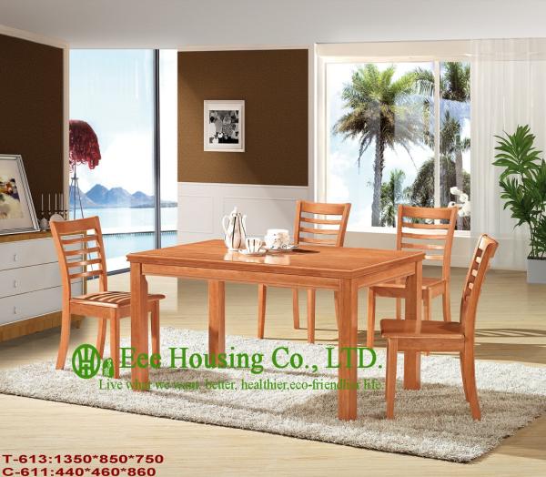 Solid Wood Dining Chairs,Solid Wood Dinning Table Furniture With Chairs/Home