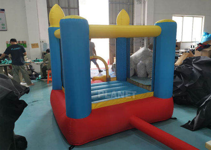 2m Mini Nylon Fabric Inflatable Bounce House Inflatable Small Jumping Castle With Blower Prices For Family