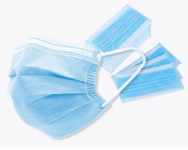 CE/ FDA Medical 3Ply Earloop Disposable Mouth Nose Dental Masks 3 Ply Disposable