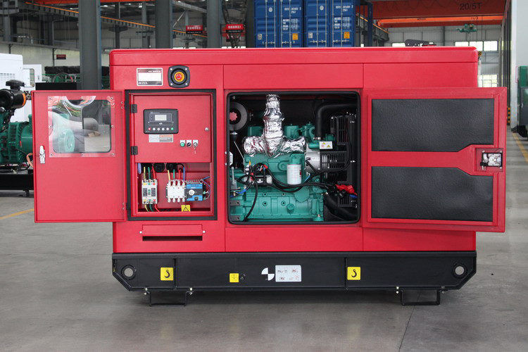 Water Cooled 125KVA 100KW Cummins Silent Diesel Generator