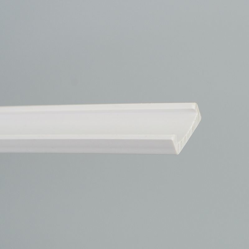 Custom Plastic Profile Manufacturer Square Plastic Profiles Extrusion PVC ABS PP