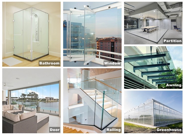 10.38 Clear Safety Laminated Glass Colorless Clear Annealed Float Glass