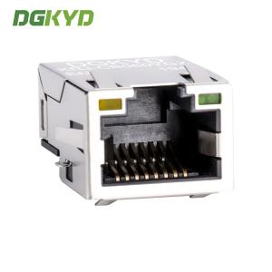 PCB Magnetic Jack With Megabit Transformer SMT SINK RJ45 Ethernet Connector KRJ