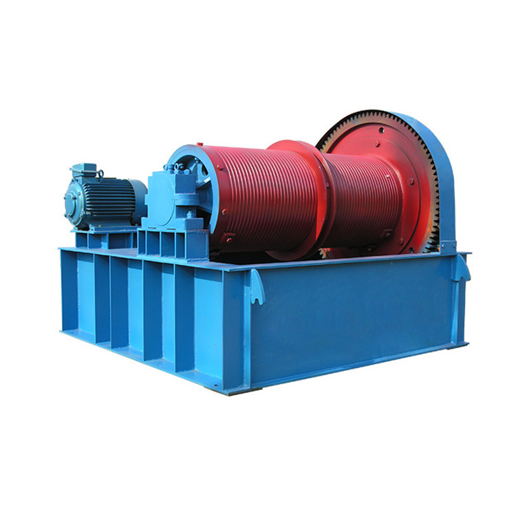 JM Type Traction Unloading Winch 5 Ton Electronically Controlled Slow Speed