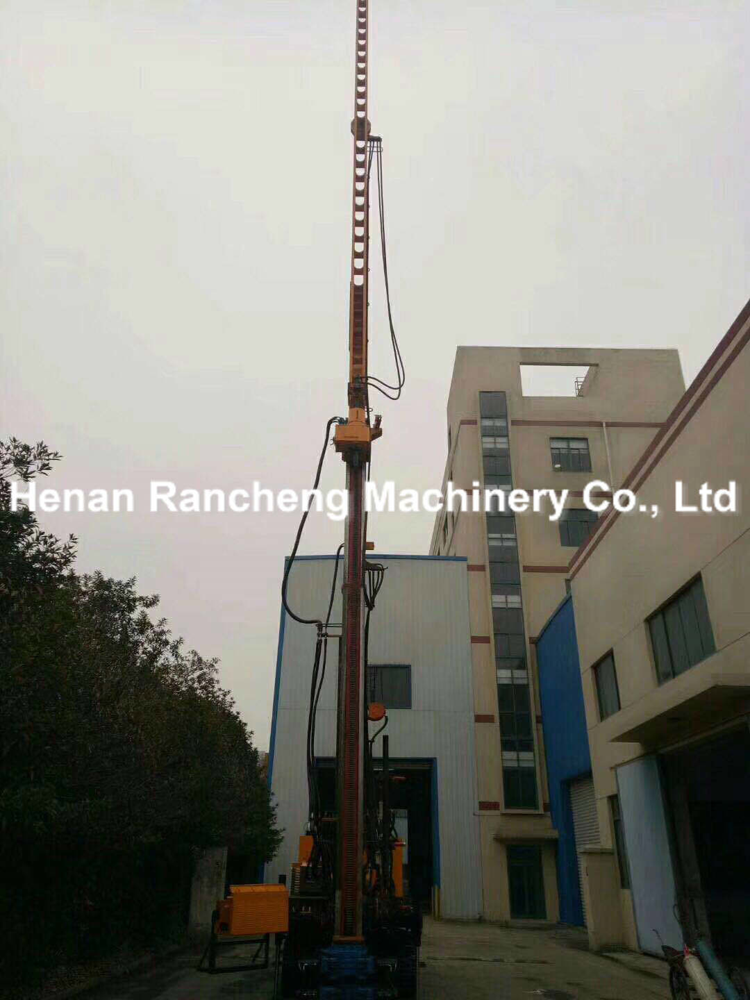 40m - 80m Depth Hydraulic Engineering Drilling Rig 132KW Jet Grouting Drilling Rig