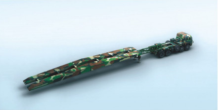 Sefl Fold And Unfold 21 Meters Army Temporary Bridge Emergency Bridge