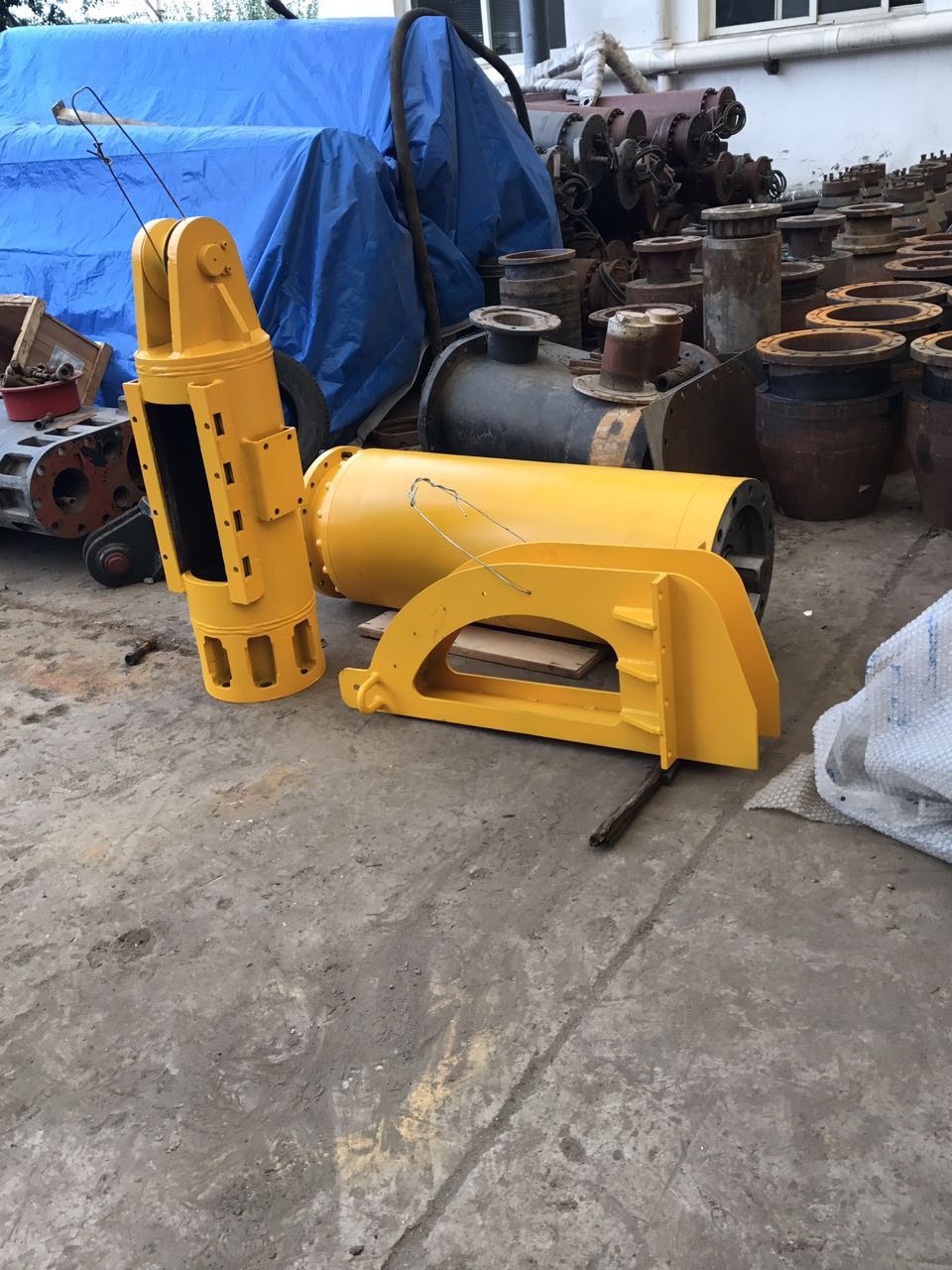Professional Bottom Feed Vibroflot Compaction Of Cohesionless Soils BJZC-V400-180