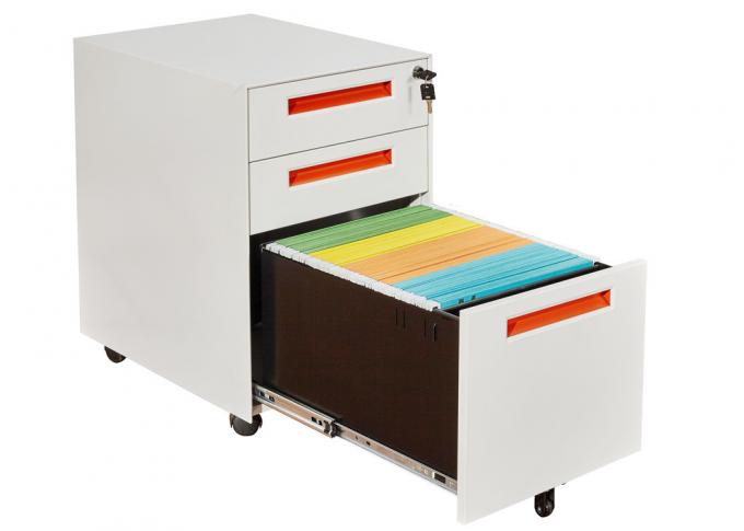Non KD H620mm Mobile Pedestal Cabinet Cold Rolling Steel Plate 0