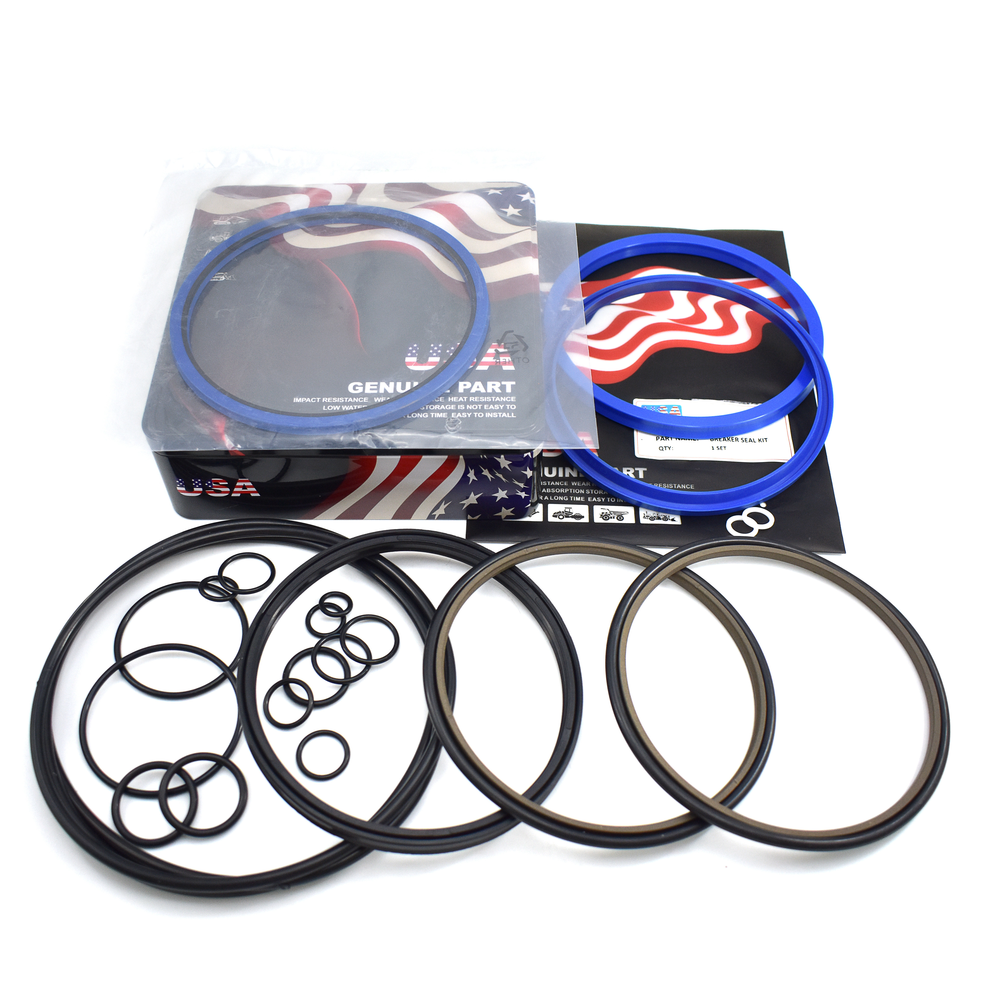 HM2160 Hydraulic Cylinder Seals Hammer Rack Breaker Oil Seal Kits For JCB Machine