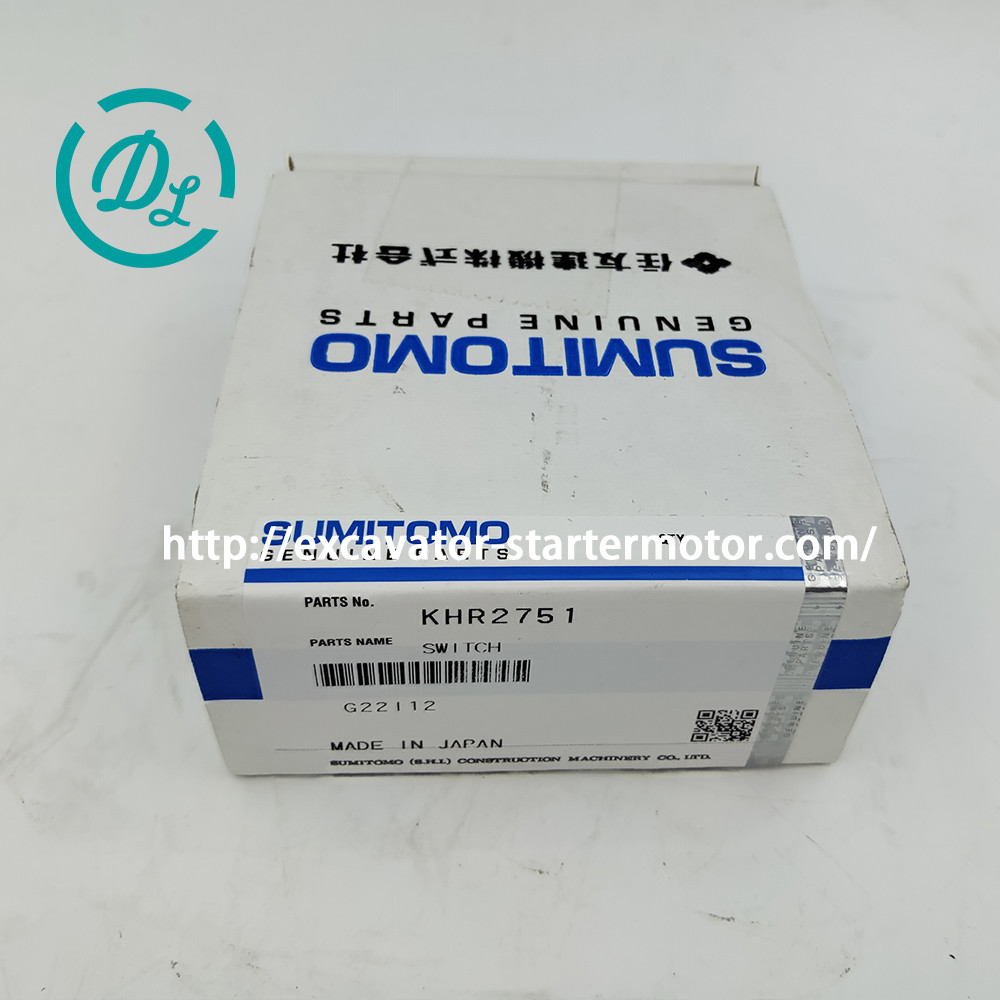Excavator Spare Part KHR2751 Throttle Switch Sensor Sumitomo SH200-5