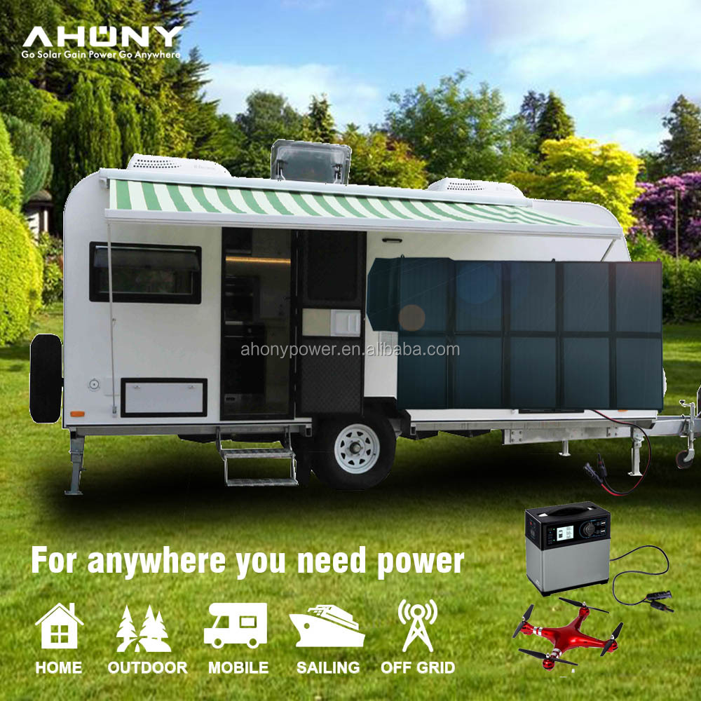 300W Portable Foldable Solar Panel Small Size Ultralight Solar Folding Blanket