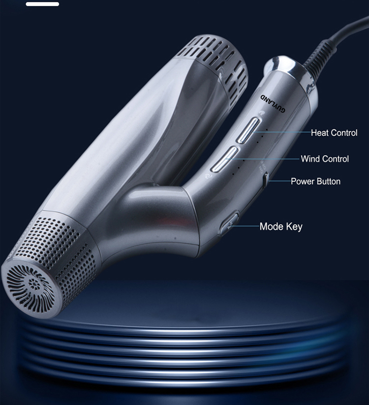 Powerful 1600W AC Motor Electric Hair Dryer Positive & Negative Ion With Diffuser
