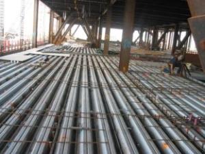 18.5kw Metal Decking Sheets Roll Forming Machine Used on High Buildings Manufactures