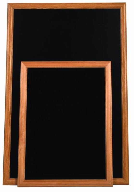 Double - Face Black Stretched Canvas , Large Blank Art Canvas Blackboard Type