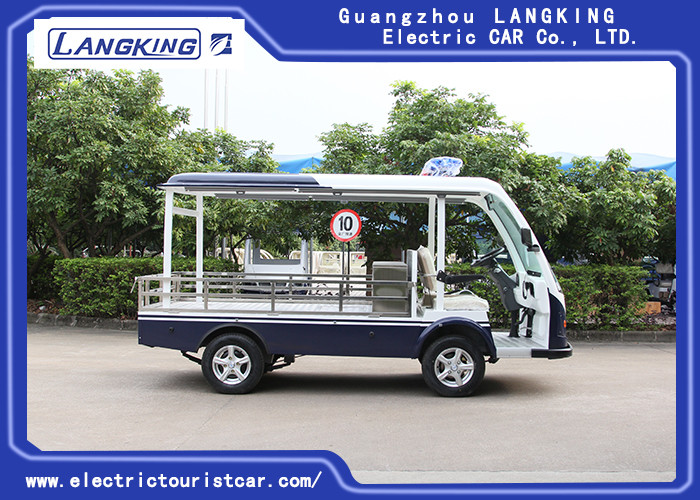 1.2 Ton Large Space 72V DC Motor Utility Electric Tourist Car For Factory