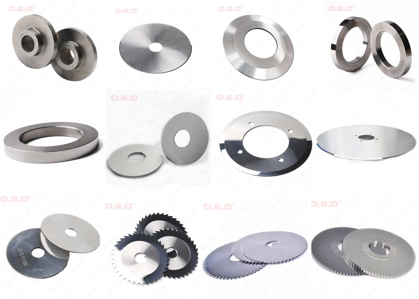 0.3mm Polished Carbide Slitting Cutter with Double Cutting Edges