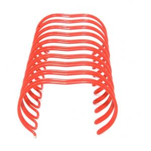 Electroplated Steel Double Loop Wire O For Calendar Binding