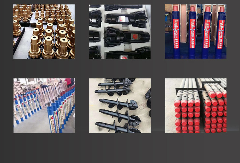 Diesel Driven Pneumatic Drilling Rig Hydraulic Portable 260m