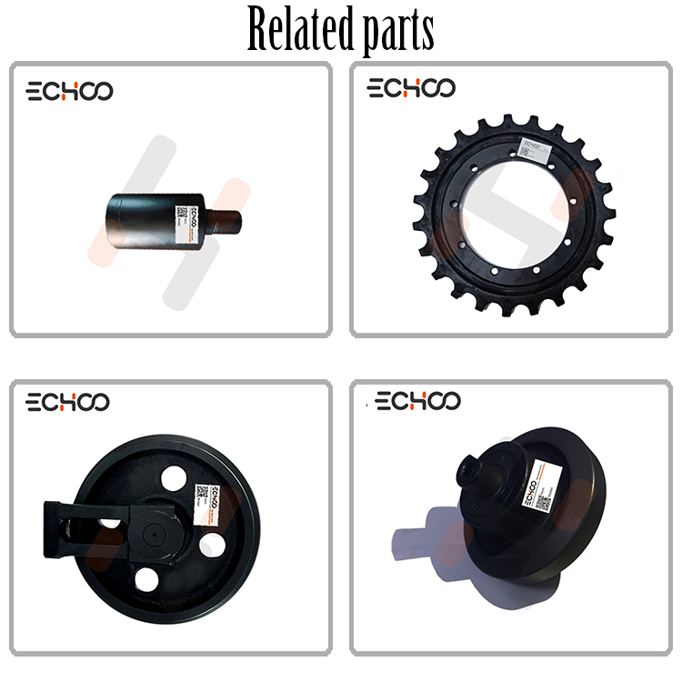 Kobelco Excavator SK55C Bottom Rollers Crawler Excavator Track Roller Echoo Parts