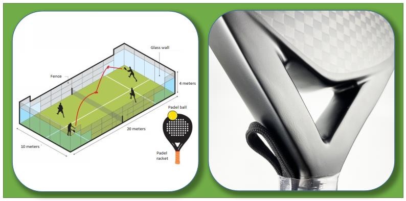 Non-Slip Drop Shot Beach Tennis Racket Soft Eva Padel Carbon Racket