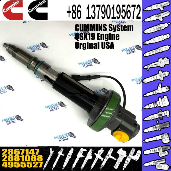 Excavator spare parts 4964170 Fuel Injector 4964171 4955524 2867147 for K19