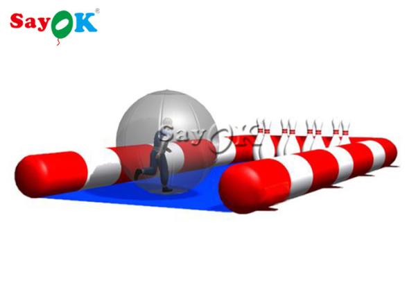 Inflatable Wrestling Ring Customized Inflatable Human Bowling Equipment