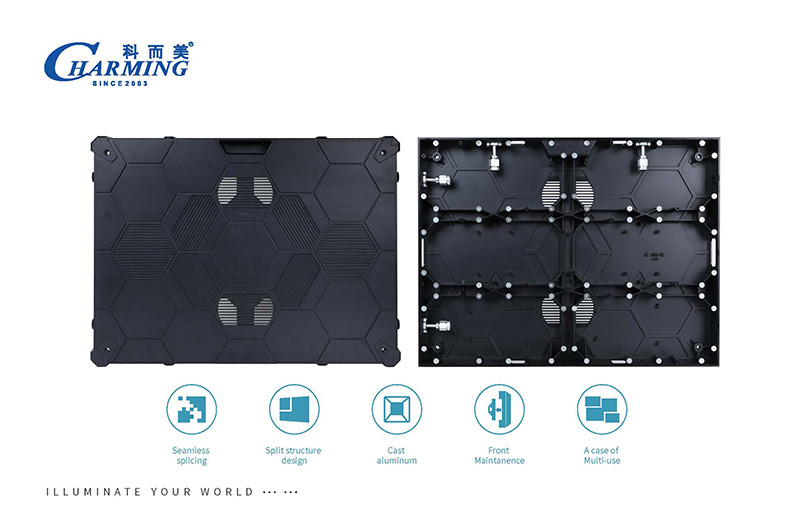HD Shopping Mall Seamless Fine Pitch LED Display Screen P1.86 Full Color