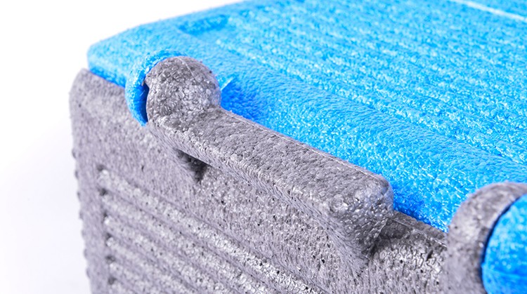 Large 39L Collapsible 40cm EPP Packaging Foam 1.1kg Cooler Insulation Box