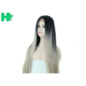 Mixed Color Synthetic Front Lace Wigs With No Shedding And No Tangle