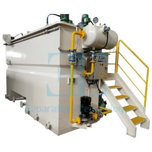  Ecopro 5m3/H Dissolved Air Flotation DAF Machine with 0.55kw Air Compressor and 3kw Dissolved Pump Power for Industrial Wastewater Treatment Manufactures