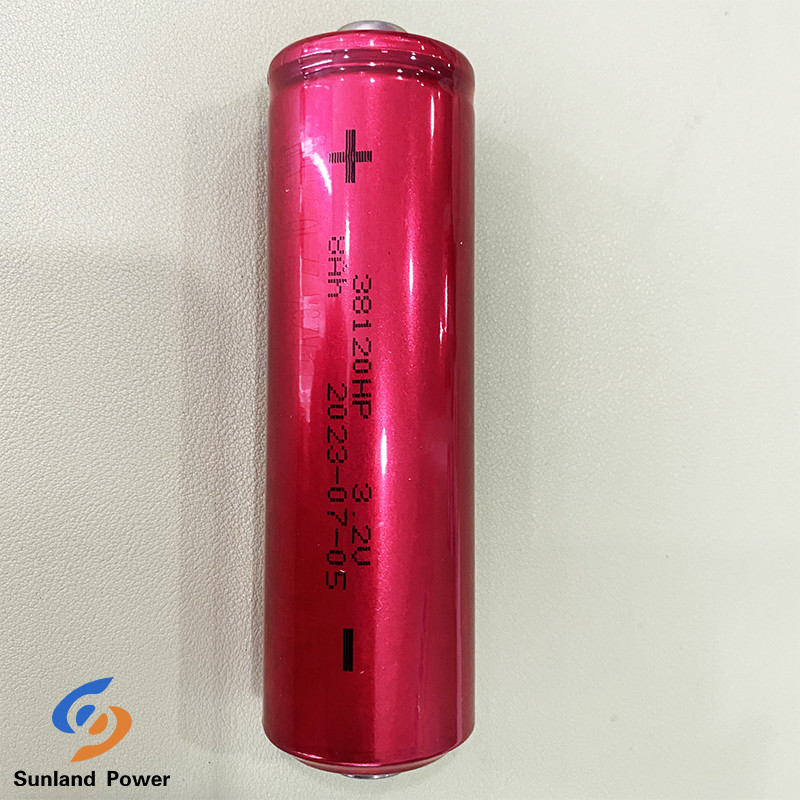 Cylindrical Headway 8AH 3.2V LiFePO4 Battery 38120HP Support 10C Discharge Currnet